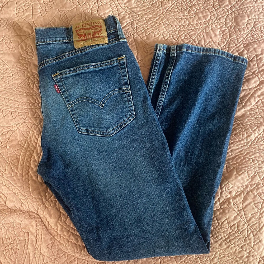 514 Men’s Levi straight leg denim jeans
